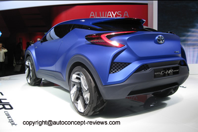 Toyota C HR Hybrid SUV Concept